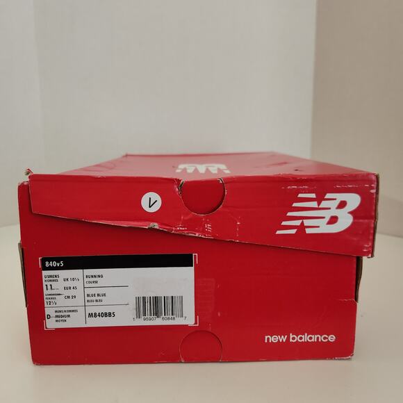 New Balance Men's M840BB5 Running Shoe, Blue/Blue Groove/Eclipse, 11 - Picture 10 of 10